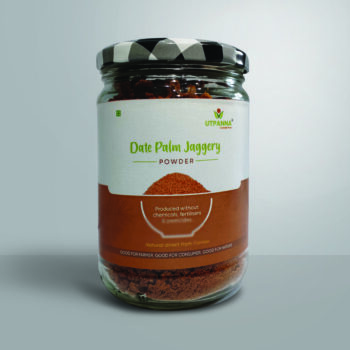 Date Palm Jaggery Powder 400 GM | Date Jaggery Powder | Khajur Gud Powder | Natural