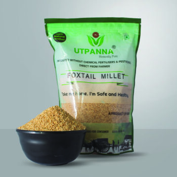 Foxtail Millet 1 KG | Positive Millet | Siridhanya | Low GI | Natural and Organically Grown