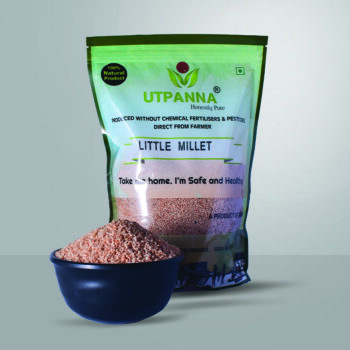 Little Millet 1 KG | Positive Millet | Siridhanya | Low GI | Natural and Organically Grown
