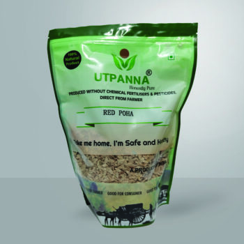 Red Poha 500 GM | Flattened Rice | Rice Flakes | Natural and Organic